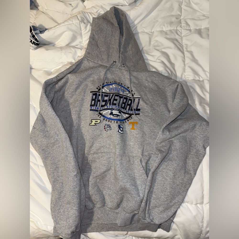 Worn March Madness 2024 Hoodie Champion